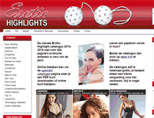 Tablet Screenshot of erotic-highlights.com